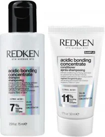 Redken Acidic Bonding Concentrate Shampoo 75ml + Acidic Bonding Concentrate Conditioner 50ml