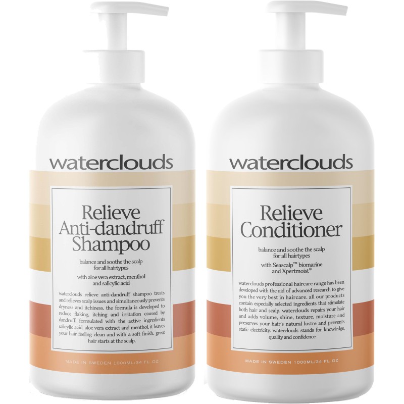 Waterclouds Relieve Anti-dandruff Duo 1000ml