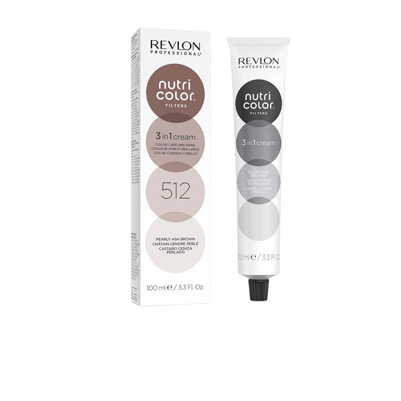 Revlon Professional Nutri Color Creme 512 Pearly Ash Brown 100ml