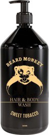 Beard Monkey Hair & Body Sweet Tobacco 1000 ml