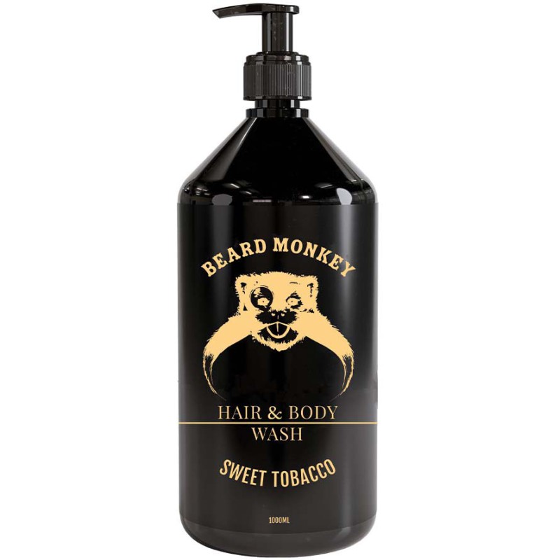 Beard Monkey Hair & Body Sweet Tobacco 1000 ml