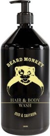 Beard Monkey Hair & Body Oud & Saffron 1000 ml