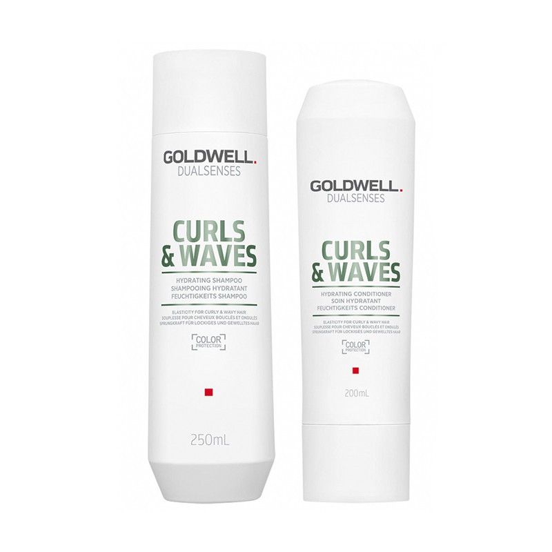 Goldwell Dualsenses Curls & Waves Hydrating Shampoo + Conditioner Duo