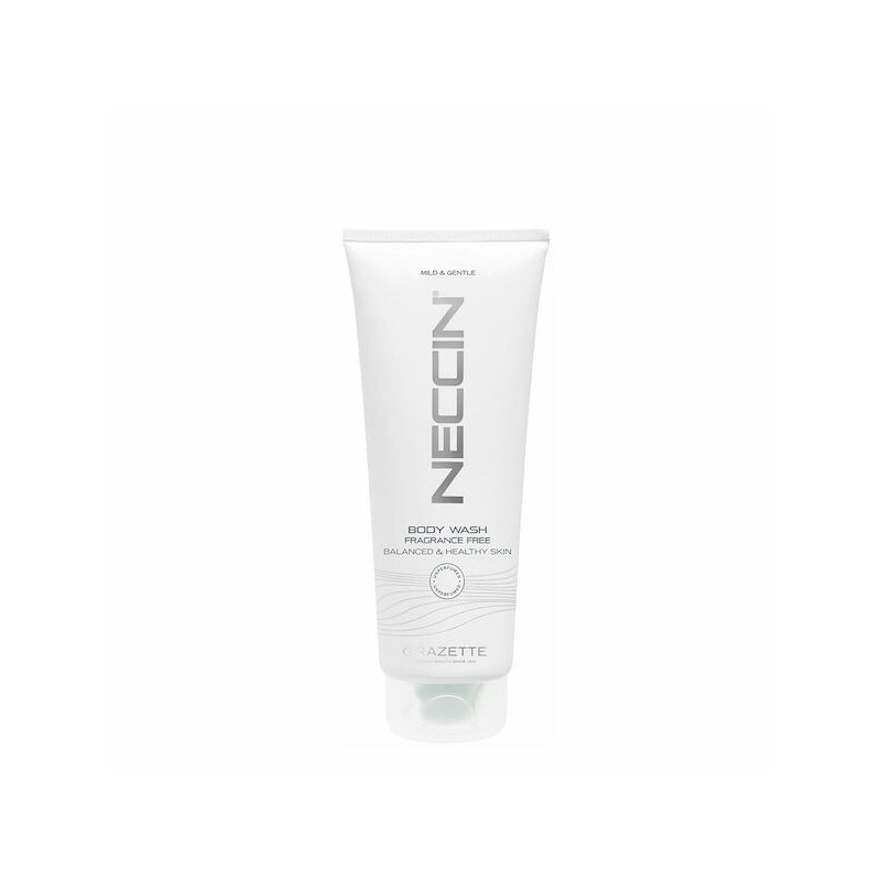 Grazette Neccin Body Wash Balanced Healthy Skin Fragrance Free 200ml