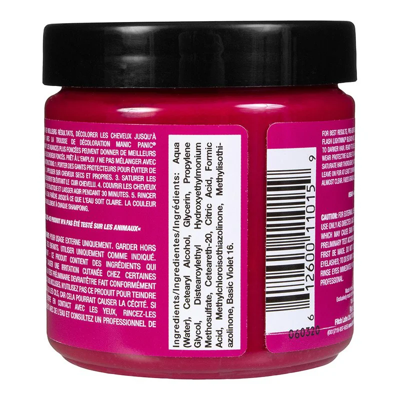 Manic Panic Hot Hot Pink Classic Cream 118 ml - Toning