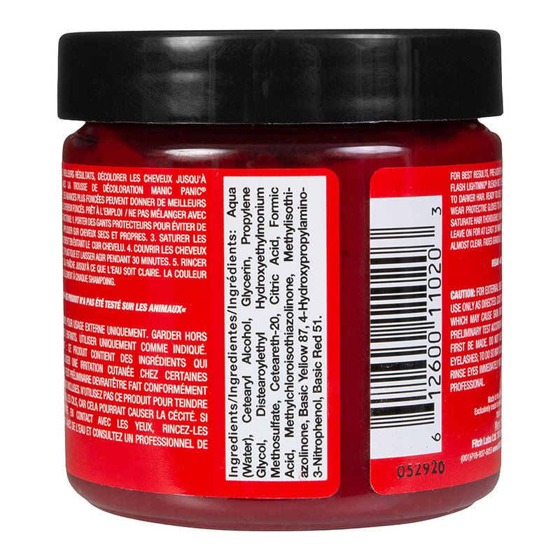 Manic Panic Pillarbox Red Classic Cream 118 ml