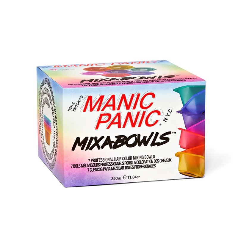 Manic Panic Set of 7 Color Mixing Bowls 7 st