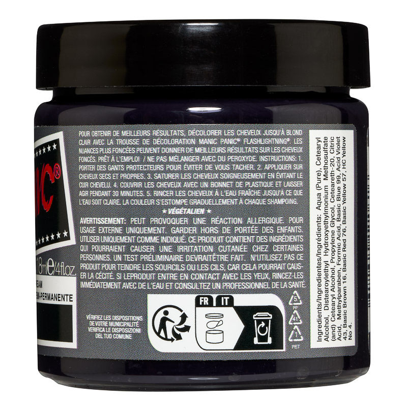 Manic Panic Amethyst Ashes Classic Creme 118ml