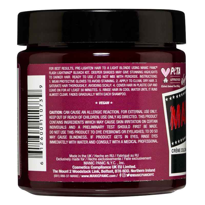 Manic Panic Divine Wine Classic Creme 118ml