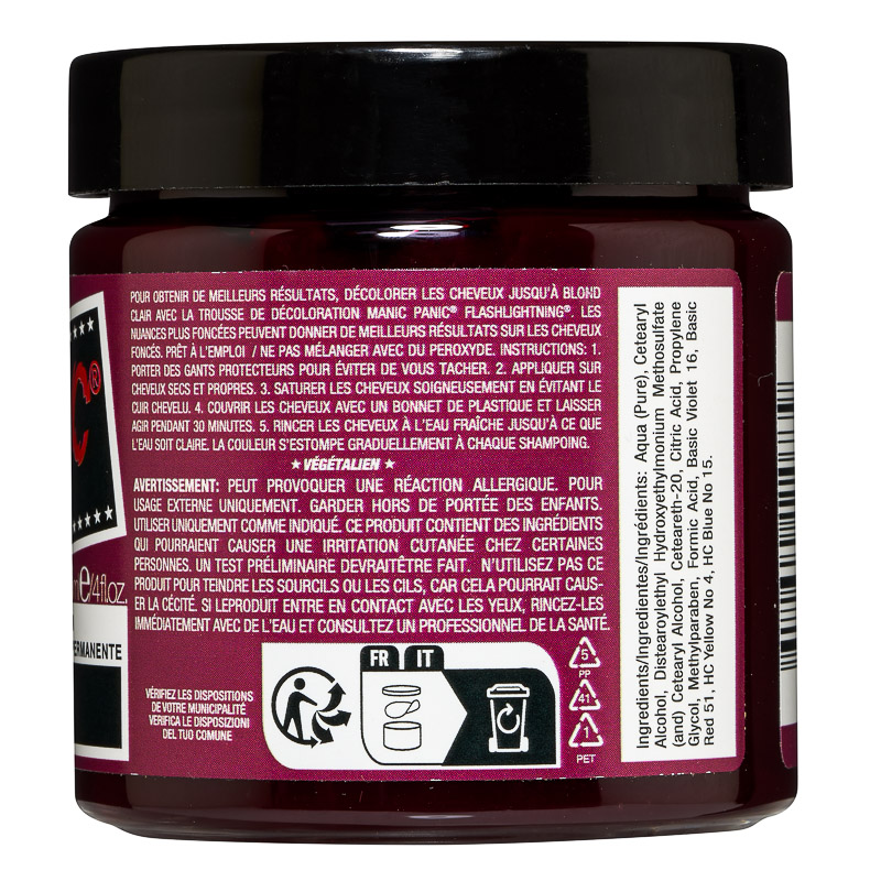 Manic Panic Divine Wine Classic Creme 118ml