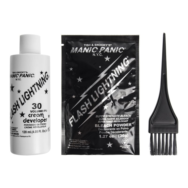 Manic Panic 30 Vol Flash Lightning Bleach Box Kit