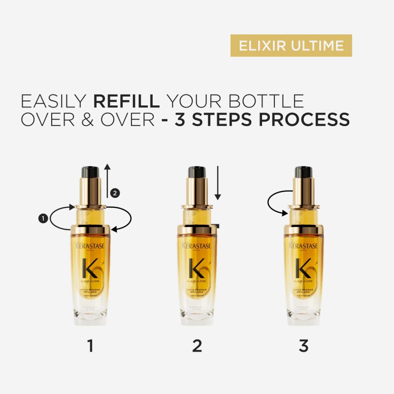 Kérastase Elixir Ultime L´Huile Originale Hair Oil Refill 75ml Kérastase Elixir Ultime L´Huile Originale Hair Oil Refill 75ml