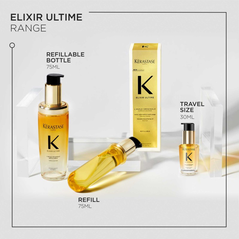 Kérastase Elixir Ultime L´Huile Originale Hair Oil Refill 75ml Kérastase Elixir Ultime L´Huile Originale Hair Oil Refill 75ml