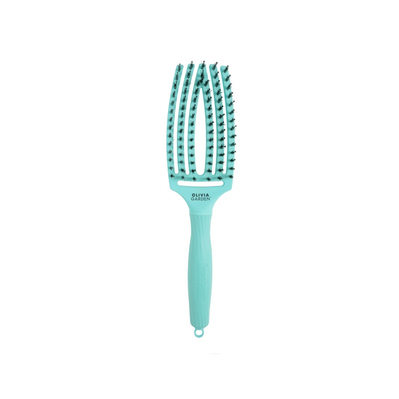Olivia Garden Fingerbrush Care ionic Boar & Nylon Mint M