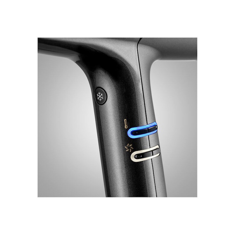 BabylissPro Falco Digital High Speed Dryer Black/Silver