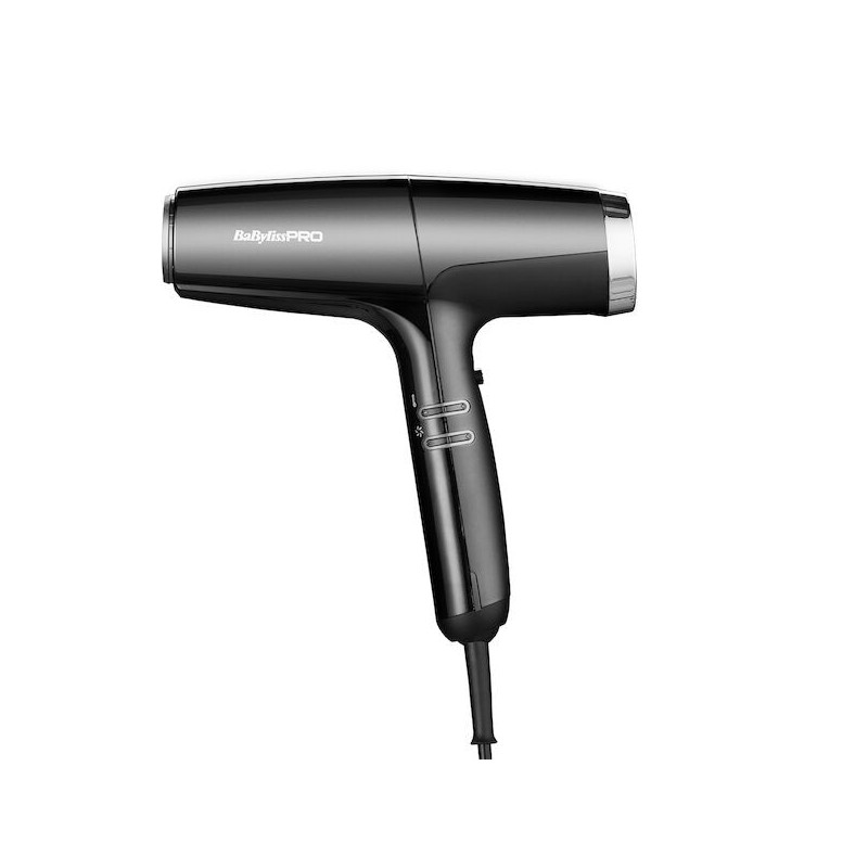 BabylissPro Falco Digital High Speed Dryer Black/Silver