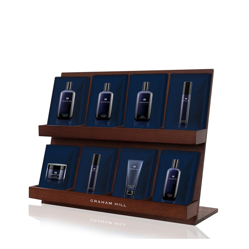 Graham Hill Wooden Display With Samples