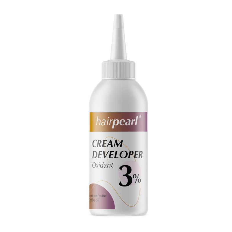 Hairpearl Cream oxidant 3% - Skonsam Borttagning av Färgfläckar 80ml