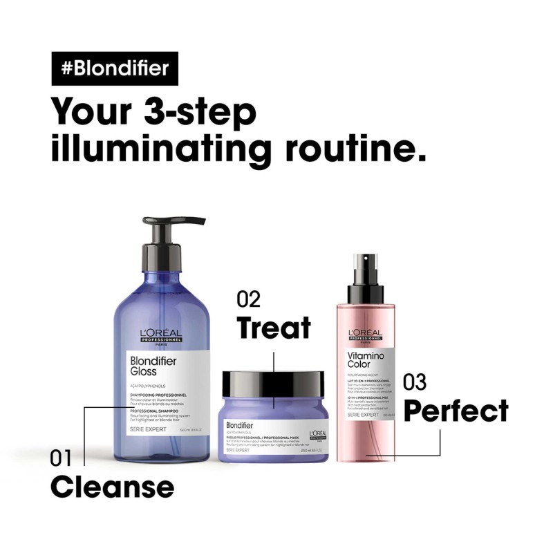 L'Oréal Professionnel Blondifier Serie Expert Professional Shampoo Gloss 500 ml