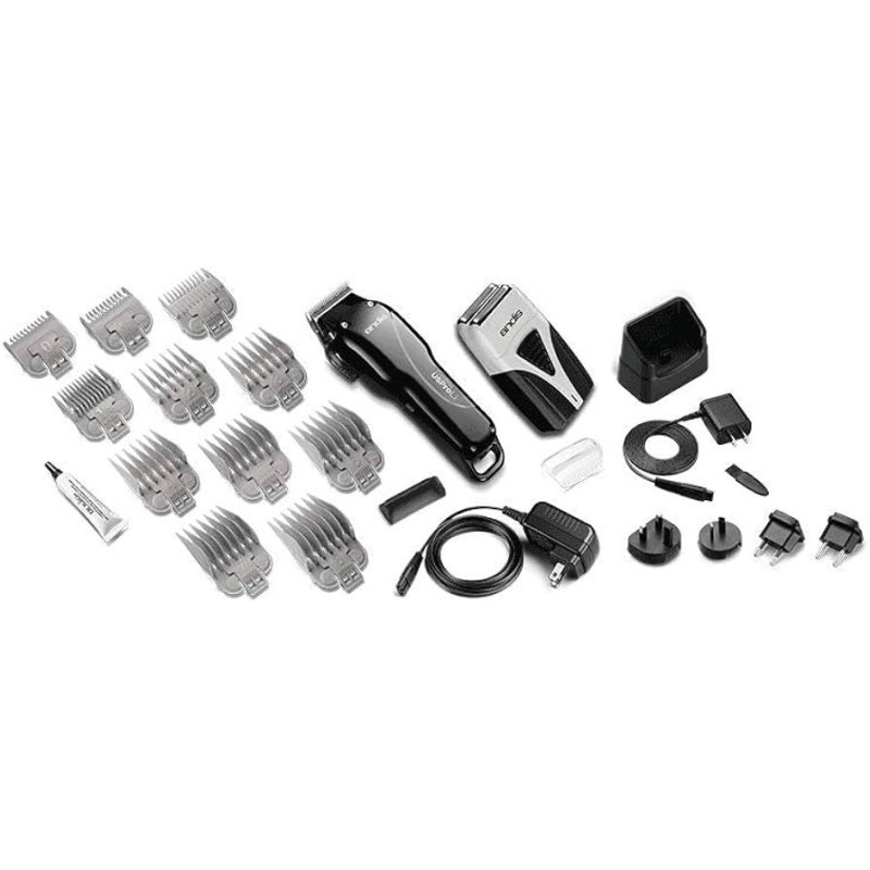 Andis US Pro Li Black + ProFoil Lithium Plus (Combo Pack)