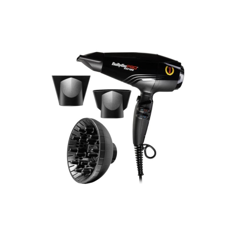 BaBylissPRO Rapido Black BAB7000IE BaBylissPRO Rapido Black BAB7000IE