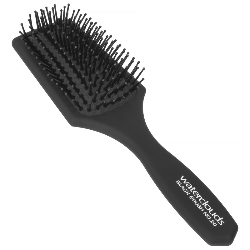 Waterclouds Black Brush 20 Mini Paddelborste