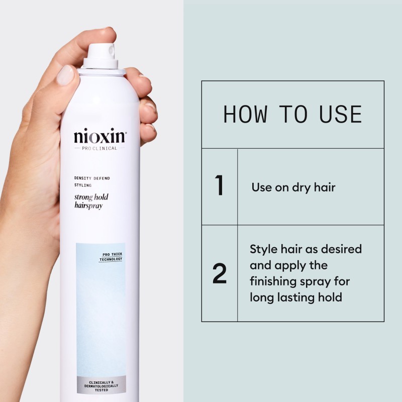 Nioxin Strong Hold Hairspray 300 ml