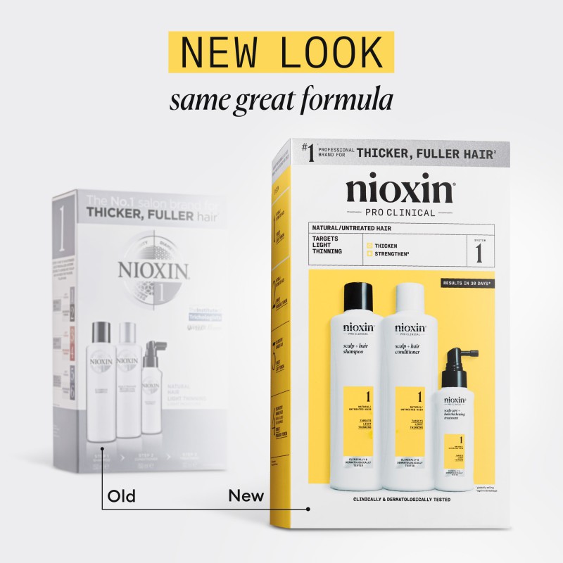 Nioxin System 1 Trial Kit for Thinning Hair