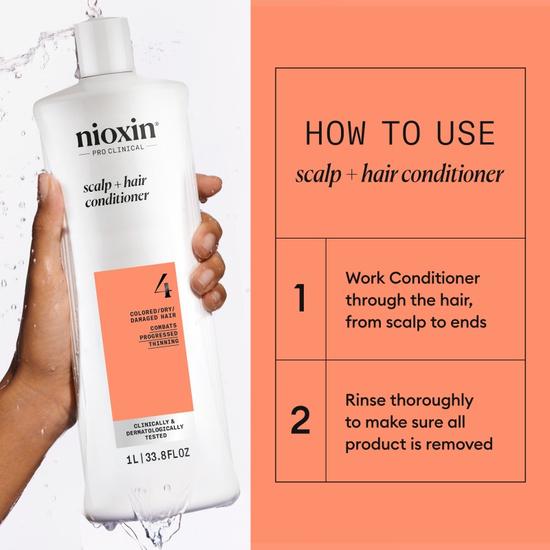 Nioxin System 4 Conditioner for Colored Thinning Hair 1000 ml