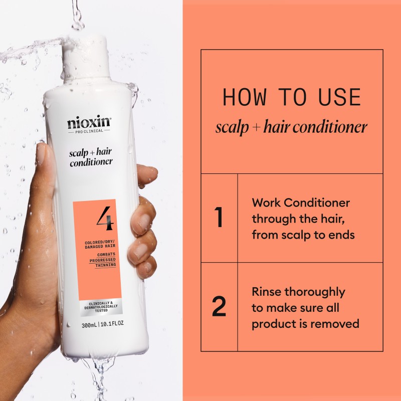 Nioxin System 4 Conditioner for Colored Thinning Hair 300 ml