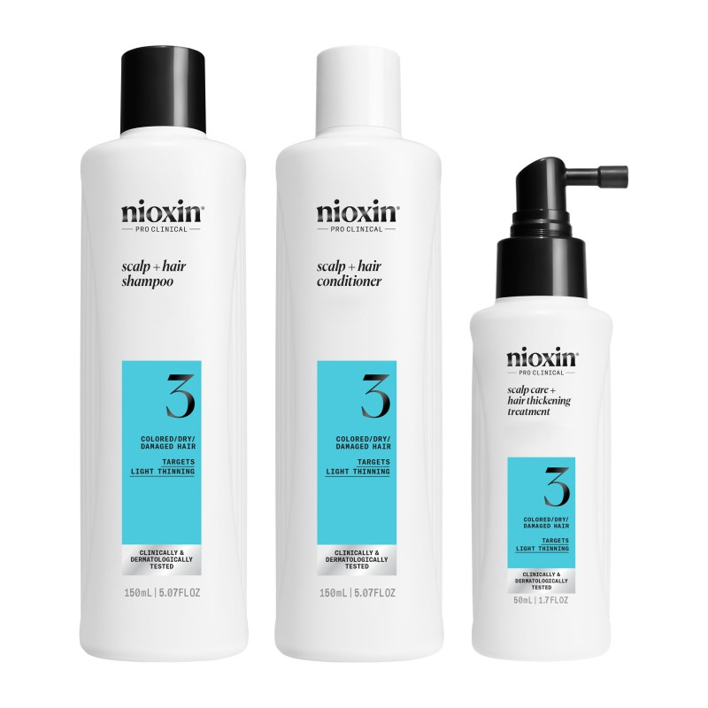 Nioxin System 3 Trial Kit for Colored Thinning Hair