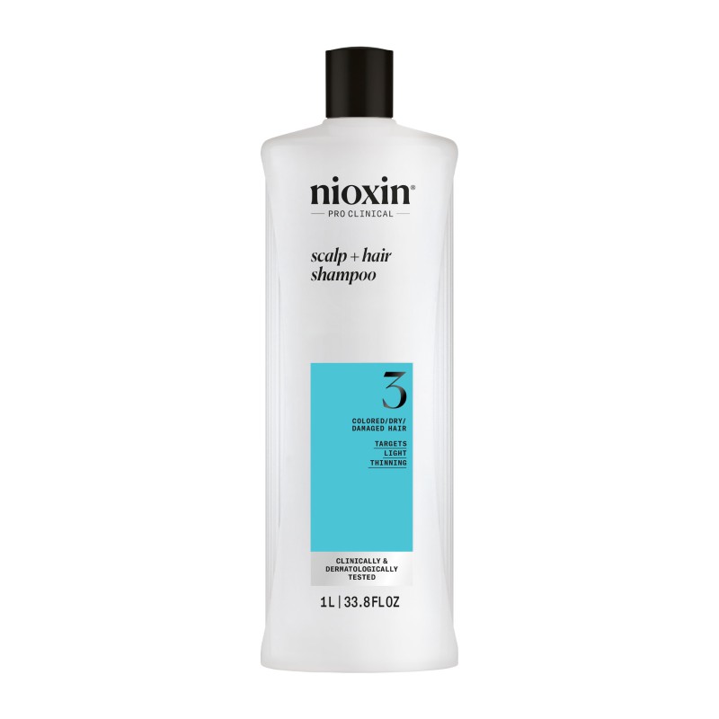 Nioxin System 3 Shampoo for Colored Thinning Hair 1000 ml