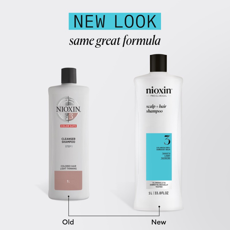 Nioxin System 3 Shampoo for Colored Thinning Hair 1000 ml