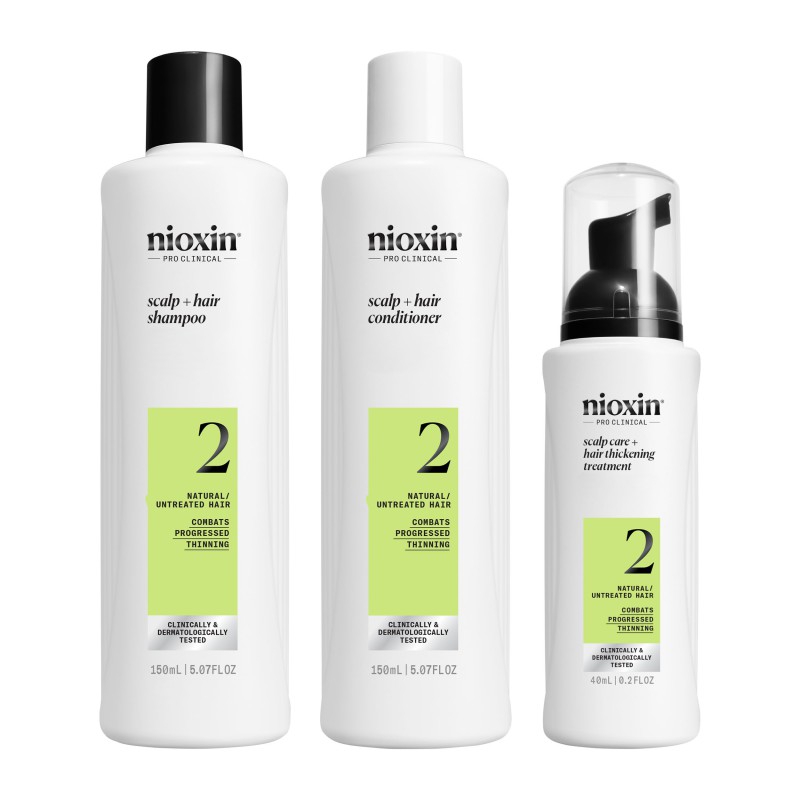 Nioxin System 2 Trial Kit for Thinning Hair