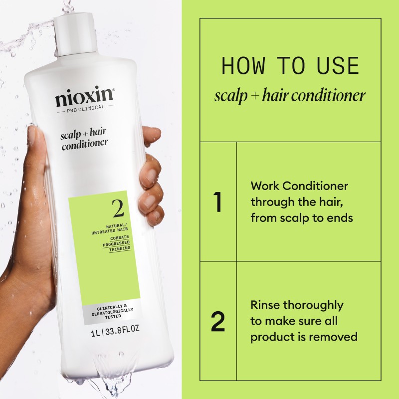 Nioxin System 2 Conditioner for Thinning Hair 1000 ml