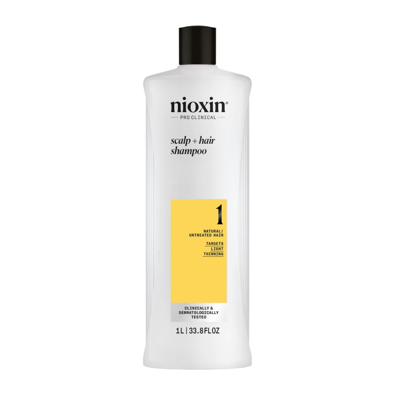 Nioxin System 1 Shampoo for Thinning Hair 1000 ml