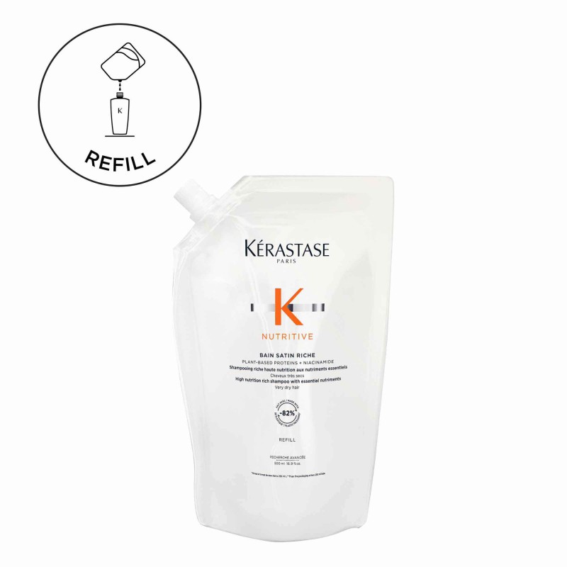 Kérastase Nutritive Bain Riche Shampoo Refill 500ml Kérastase Nutritive Bain Riche Shampoo Refill 500ml