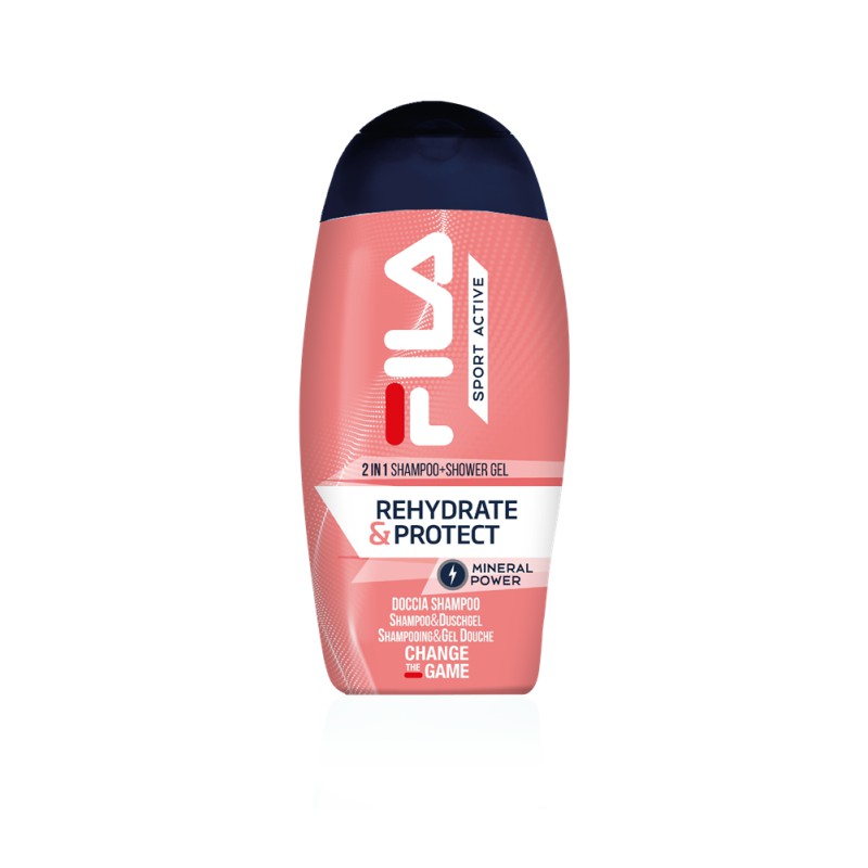 Fila Shampoo & Showergel 2in1 Rehydrate & Protect 250 ml