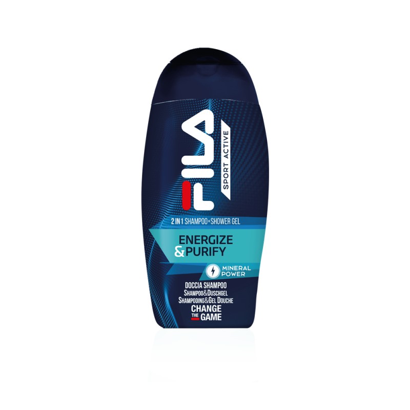 Fila Shampoo & Showergel 2in1 Energize & Purify 250 ml