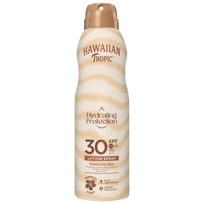 Hawaiian Tropics Hydrating Protection C-Spray SPF30 177 ml Hawaiian Tropics Hydrating Protection C-Spray SPF30 177 ml