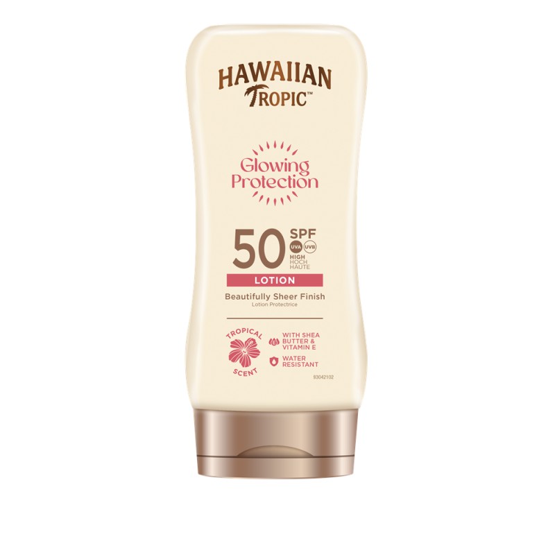 Hawaiian Tropic Glowing Protection Lotion SPF50 180 ml