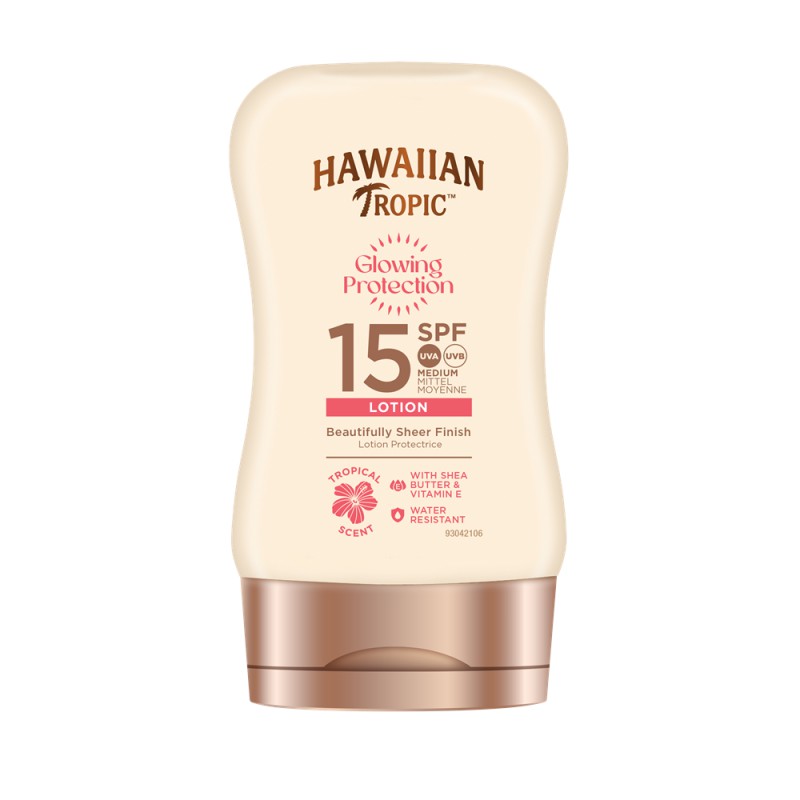 Hawaiian Tropic Glowing Protection Lotion SPF15 100 ml Hawaiian Tropic Glowing Protection Lotion SPF15 100 ml