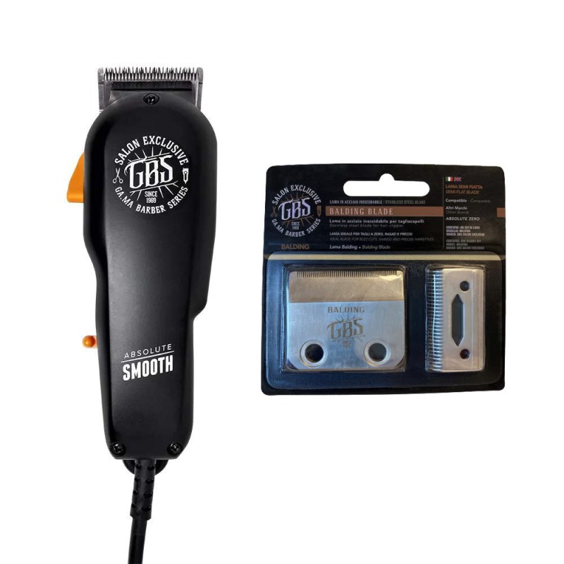 Ga.ma GBS Absolute Smooth + Balding Steel Blade