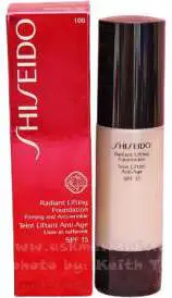 Shiseido Radiant Lifting Foundation SPF15- Very Deep Ivory 100