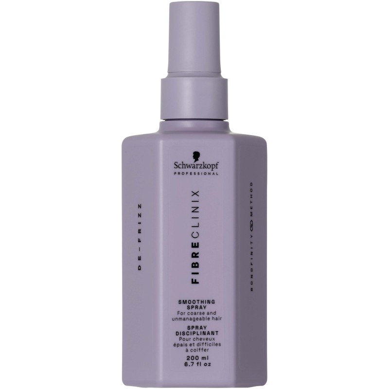Schwarzkopf Professional Fibre Clinix De-Frizz Smoothing Spray 200ml Schwarzkopf Professional Fibre Clinix De-Frizz Smoothing Spray 200ml
