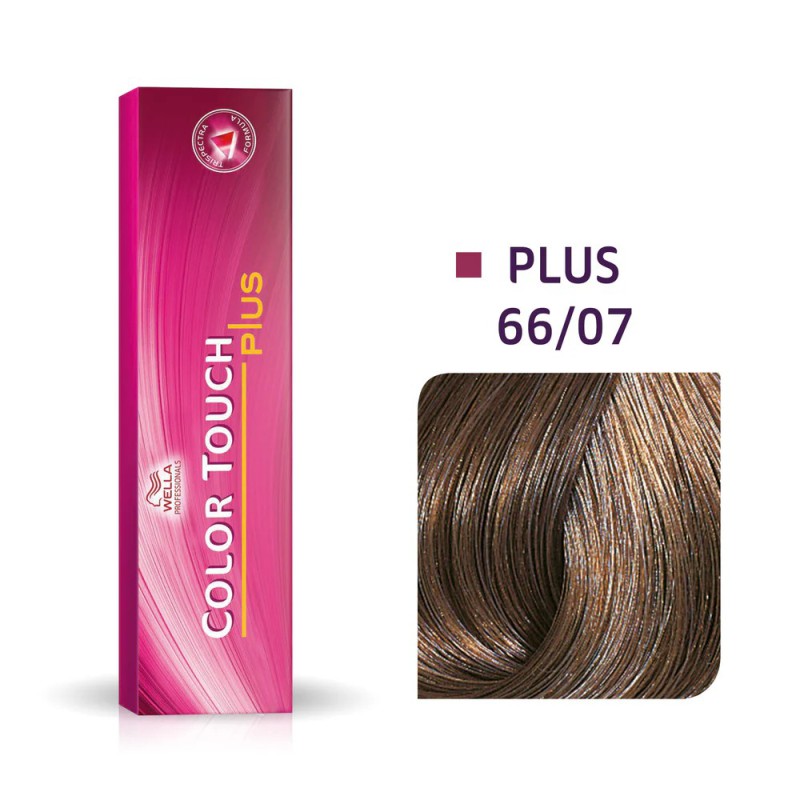 Wella Color Touch 66/07 Plus - Mörkblond Intensiv Neutral Brunaktig