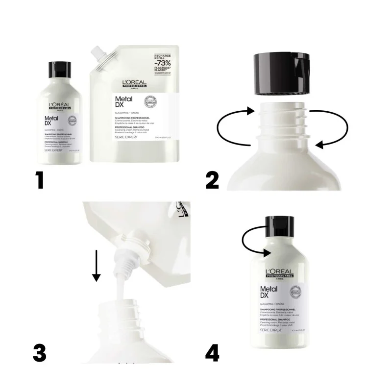 L'Oreal Professionnel Metal DX Shampoo Refill 500ml