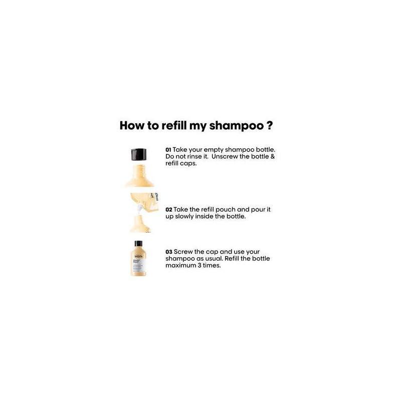 L'Oréal Professionnel Absolut Repair Gold Shampoo Refill 500ml