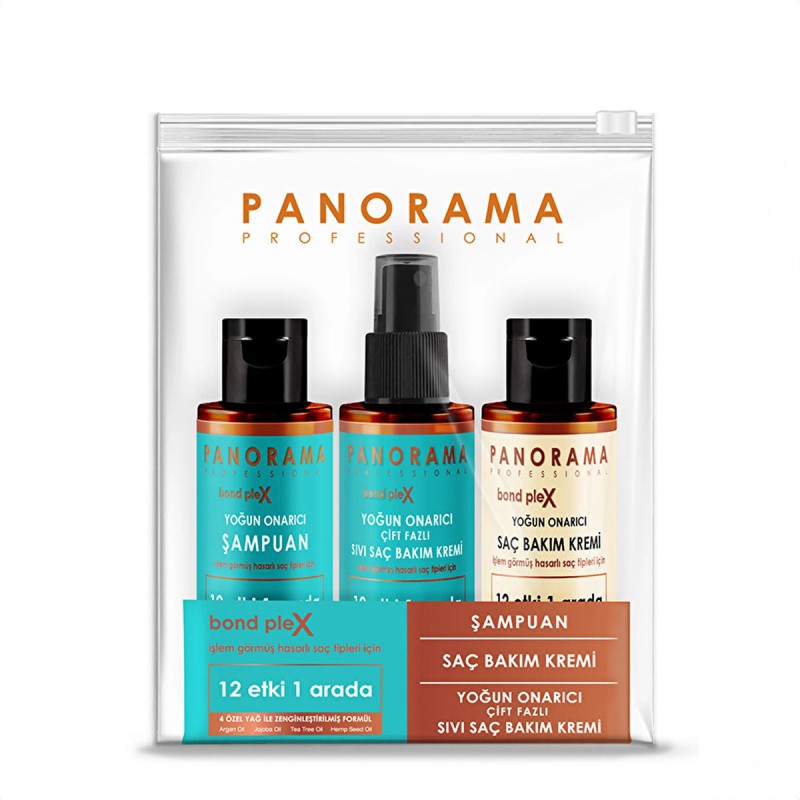 Panorama Professional Schampo + Balsam (75 ml + 75 ml + 75 ml) Panorama Professional Schampo + Balsam (75 ml + 75 ml + 75 ml)