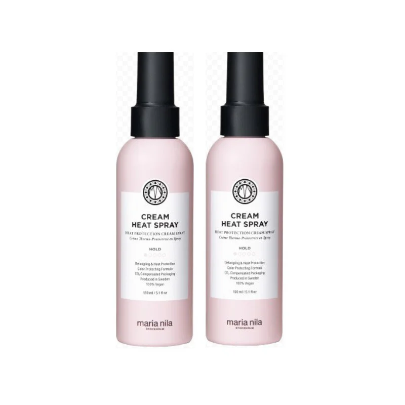 Maria Nila Style & Finish Cream Heat Spray 150ml x2
